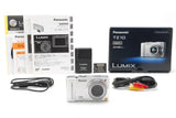 [Top MINT]  Panasonic LUMIX DMC-TZ10 12.1MP 12x Zoom Digital Camera Silver JAPAN