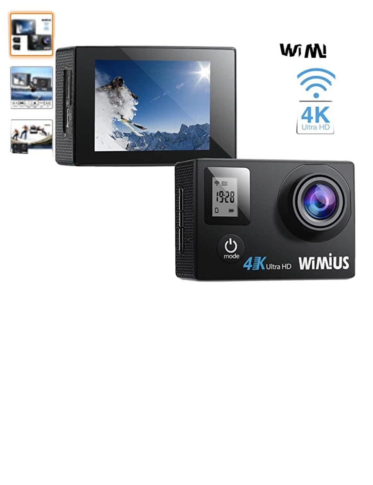 Wifi 4K Ultra HD Sport Action Camera DVR DV Waterproof Camcorder