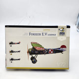 1/72 Fokker E.V Lozenge model airplane kit box with Arma Hobby branding