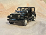 2014 Jeep Wrangler By Jada - Just Trucks 1:32 Scale Model Toy Car Truck BLACK