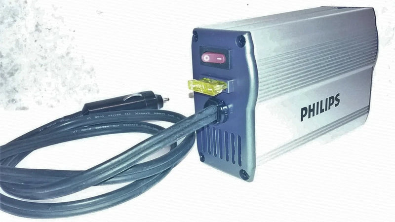 Philips Cigarette Lighter 150W Power Inverter-  DC12V Input to AC115V Output