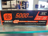 LiPo battery hardcase pack with SMART G2 label, 5000mAh, 11.1V, 3S, 30C, IC5