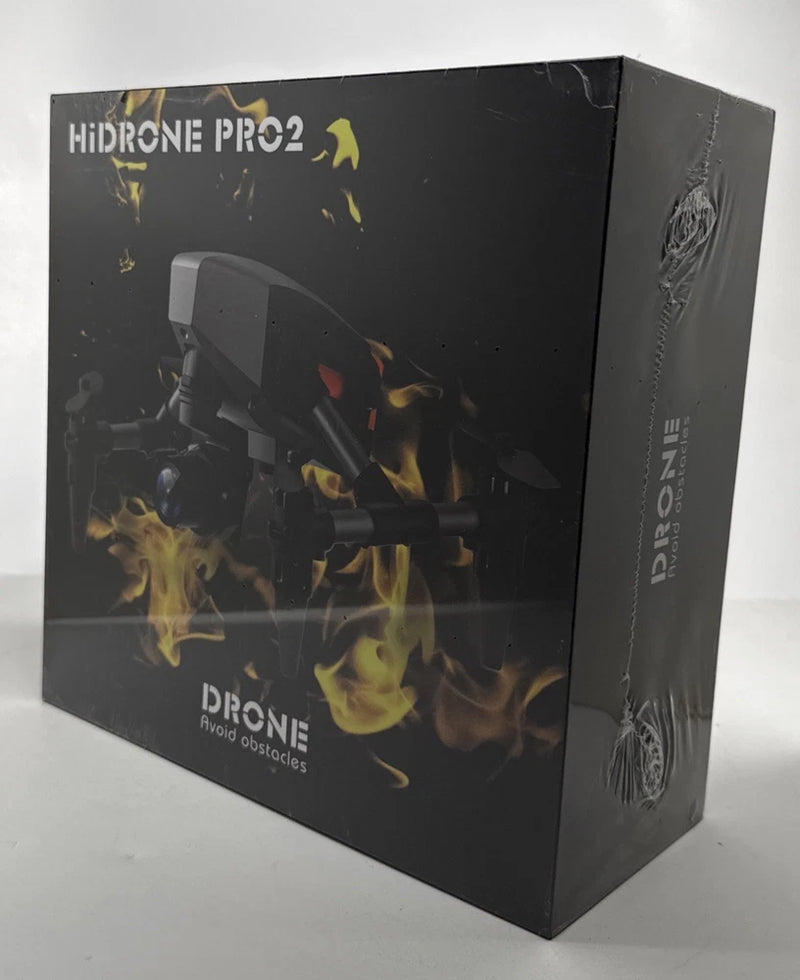 HI Drone Pro2 smart camera box, black with printed front and side details