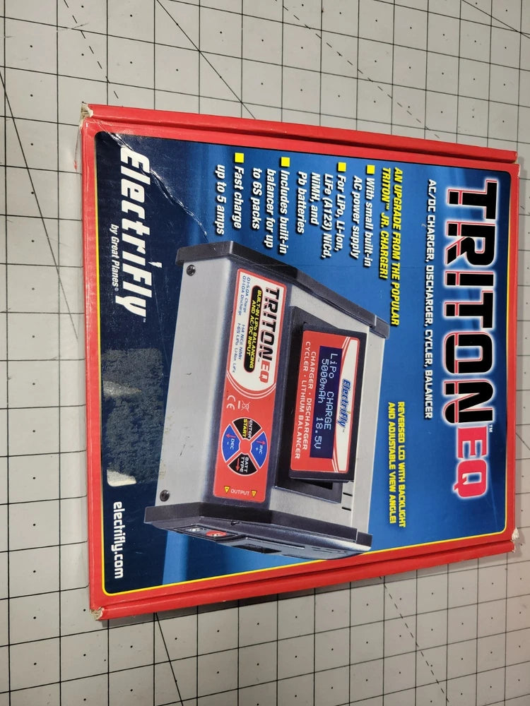 Triton EQ RC Plane Car Truck Battery AC/DC Charger Cycler Balancer GPMM3155 ~NEW Battery