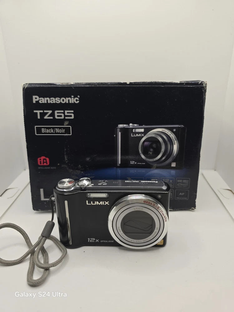 Panasonic Lumix TZ65 ¨C Tested & Working ¨C 12¡Á Zoom ¨C Boxed with Charger