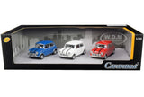 MINI COOPER 3 PIECE GIFT SET 1/43 DIECAST MODEL CARS BY CARARAMA 35310