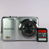 Fujifilm Digital Camera FinePix AX245w 10.2MP Silver Tested *Read*