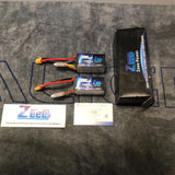 Zeee 6s 1300mah Lipo Battery 2 Pack