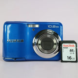 Fujifilm Digital Camera FinePix A170 10.2MP Blue Tested