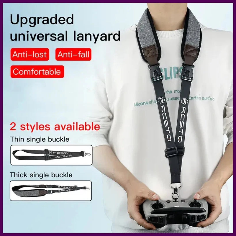 For DJI Avata Avata 2 Drone Lanyard Neck Strap Buckle Rope For FPV Remote