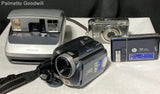 Lot of 4 Cameras PARTS ONLY