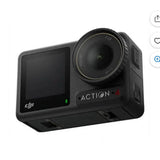 DJI Action 4 Action Camera 4K Waterproof Wi-Fi USB-C Black Optical Zoom 1x f/2.8