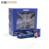 Xcartoys 1:64 DarwinPRO 66G Supra A90 Pepsi / Seven-Up Diecast Model Car