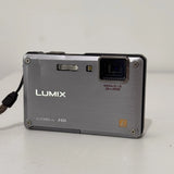 Panasonic Lumix DMC-TS1 Compact Digital Camera Silver TESTED working