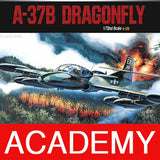 1/72 A-37B DRAGONFLY #12461 ACADEMY HOBBY MODEL KIT