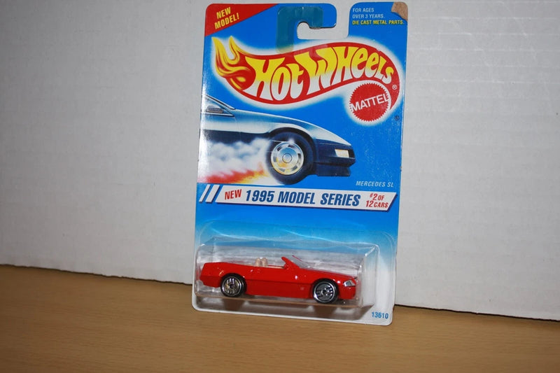 HOT WHEELS - 1995 MODEL SERIES - MERCEDES SL -  MOC