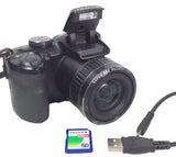 Fujifilm FinePix S4830 16MP Digital Bridge Camera with LCD Issue  Tested Working