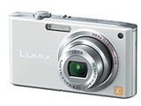 Panasonic LUMIX DMC-FX33 White Digital Camera Compact From Japan