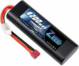 Zeee 2S 7.4V Lipo 4200mah 50C Battery Hard Case Deans Plug Tamiya Kyosho InStock