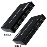 4K 60hz HDMI Matrix 2x4 2 In 4 Out Switch Splitter PC TV Audio Video Converter