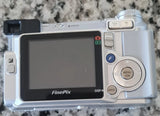 Fujifilm Digital Camera FinePix E500 4.1MP Silver  Works Tested