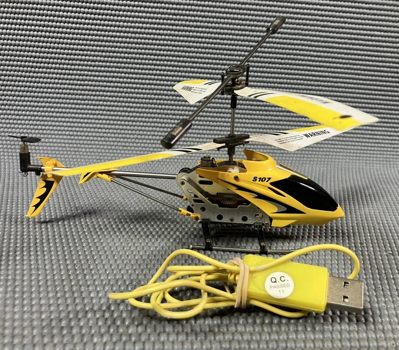 Syma S107 S107G RC Helicopter w/ Charge Cord (For Parts)