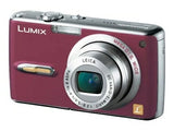 Panasonic Lumix FX07 Digital Camera Red Compact From Japan
