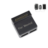 Dual Usb Battery Power Bank Adaptor Charger Converter for RC DJI Mavic 2 Drone Converter