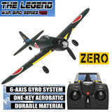 USA VOLANTEX A6M Zero 2.4G Remote Control Plane Aerobatic RTF 4CH Fighter RC Toy