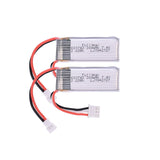 2pcsWLtoys RC Airplane Battery 7.4V 300mAh Battery for F959 Aircraft XK A800
