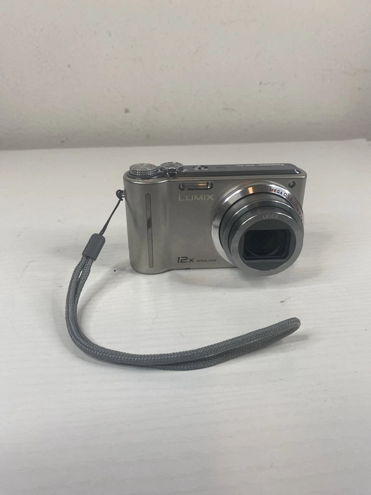 Panasonic Lumix DMC-ZS1 Digital Camera For Parts Lens Error No Battery