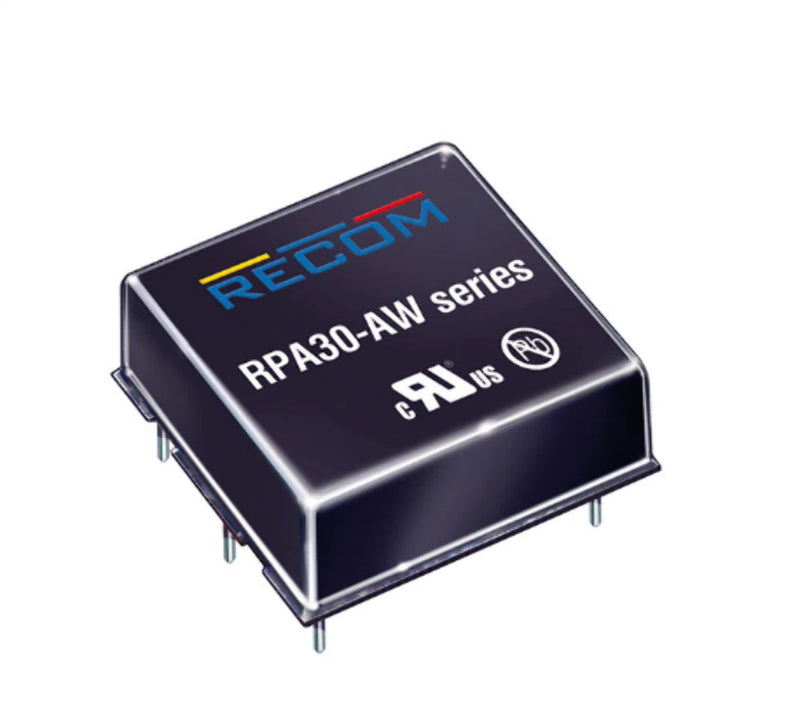 RPA30-2412SAW/N Isolated Module DC DC Converter 1 Output 12V 2.5A 9V - 36V Input