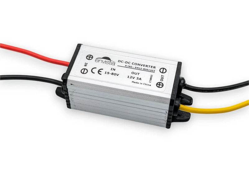 15-80V In To 12V Out 3A 36W DC-DC Waterproof Buck Converter Module