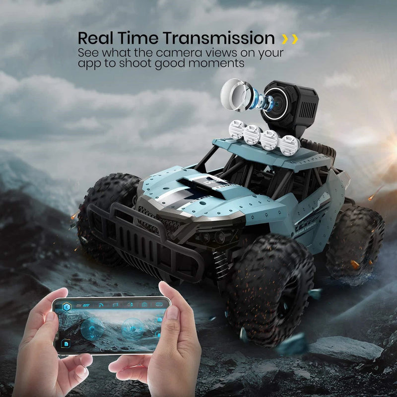 1/16 Remote Control Off-Road Trucks 2.4G Wifi 720P HD FPV Camera For Kids Adult