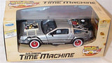 Welly Diecast 1:24 Delorean Time Machine Model Back To The Future 3 - 4174 New