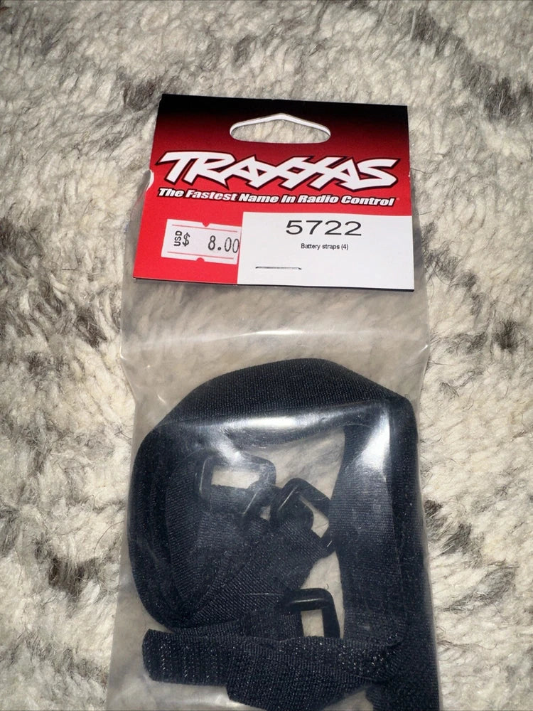 Traxxas Battery Straps (4) - TRA5722 - NEW/SEALED