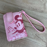 Lumix Digital Camera with Minnie Mouse Pink Case 2-Way Carry From Japan