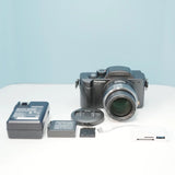 Panasonic LUMIX DMC-FZ1 2MP Camera with 12x Zoom Full Set From Japan