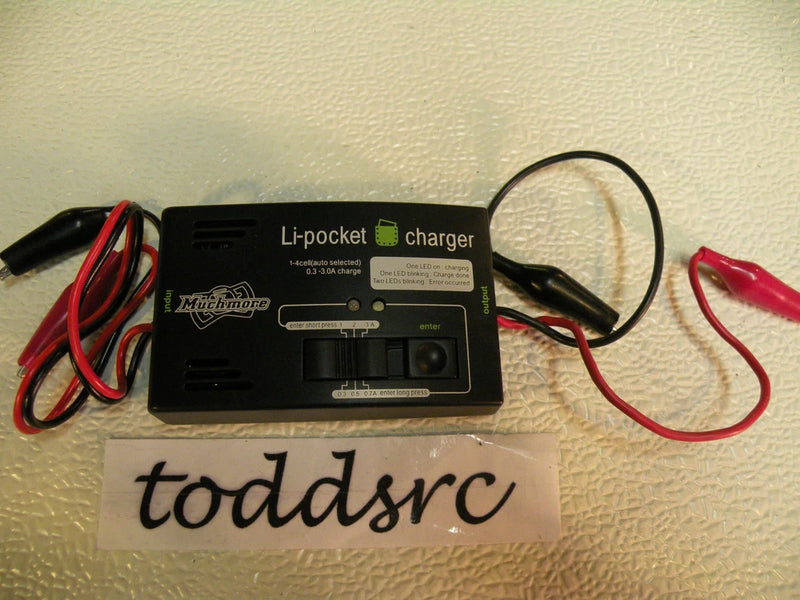 MUCH MORE LI-POCKET LIPO  BATTERY CHARGER Battery
