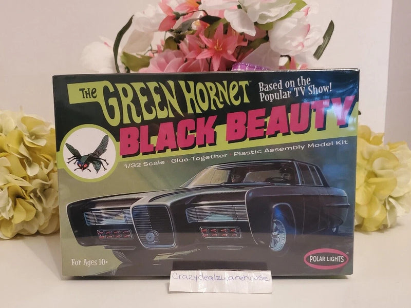 1:32 scale Black Beauty model kit box with car artwork, Polar Lights brand