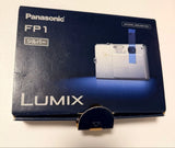 Panasonic LUMIX DMC-FP1 Silver Compact Digital Camera with Charger and Cable