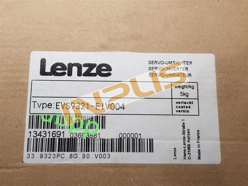 EVS9321-EIV004 NEW SEALED LENZE SERVO DRIVER INVERTER EVS9321-EIV004