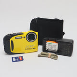Fujifilm FinePix XP70 16.4mp Waterproof Digital Camera Yellow - Fully Tested USA
