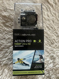 itek by Soundlogic Action Pro 1080P Ultra HD Waterproof Sports Camera 2" Black