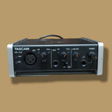 Tascam Model US-1x2 Audio interface Mic/Guitar input IOS compatibility Music