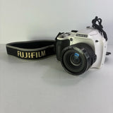 Fujifilm FinePix SL240 14MP Digital Camera White Power Tested w Accessories