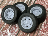 1/24 Scale: 15-inch ¡°A.R. Salt Flat Special¡± Resin Wheels W/ Wide Rear Tires