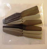 8 LOT! New OEM Propel Ultra-X Drone Replacement Blades Propeller 4xA 4xB Parts