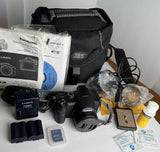 Panasonic Lumix DMC-FZ7 6.0MP Digital Camera w/ Charger AV Bag - TESTED & WORKS