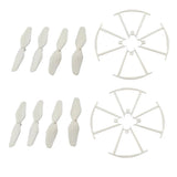 8 Pairs RC Helicopter Propellers & Guard Cover for X20 X20W